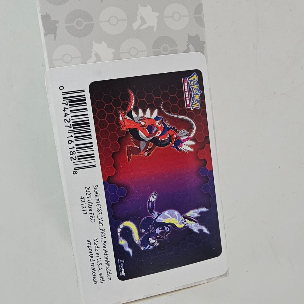 Koraidon & Miraidon Pokémon Ultra Pro Standard Gaming Playmat
